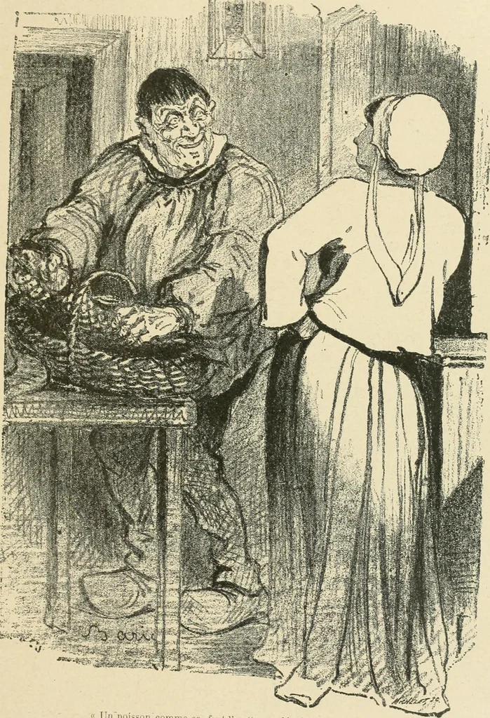 An illustration from La caricature et les caricaturistes ;, 1900, leaf 204
