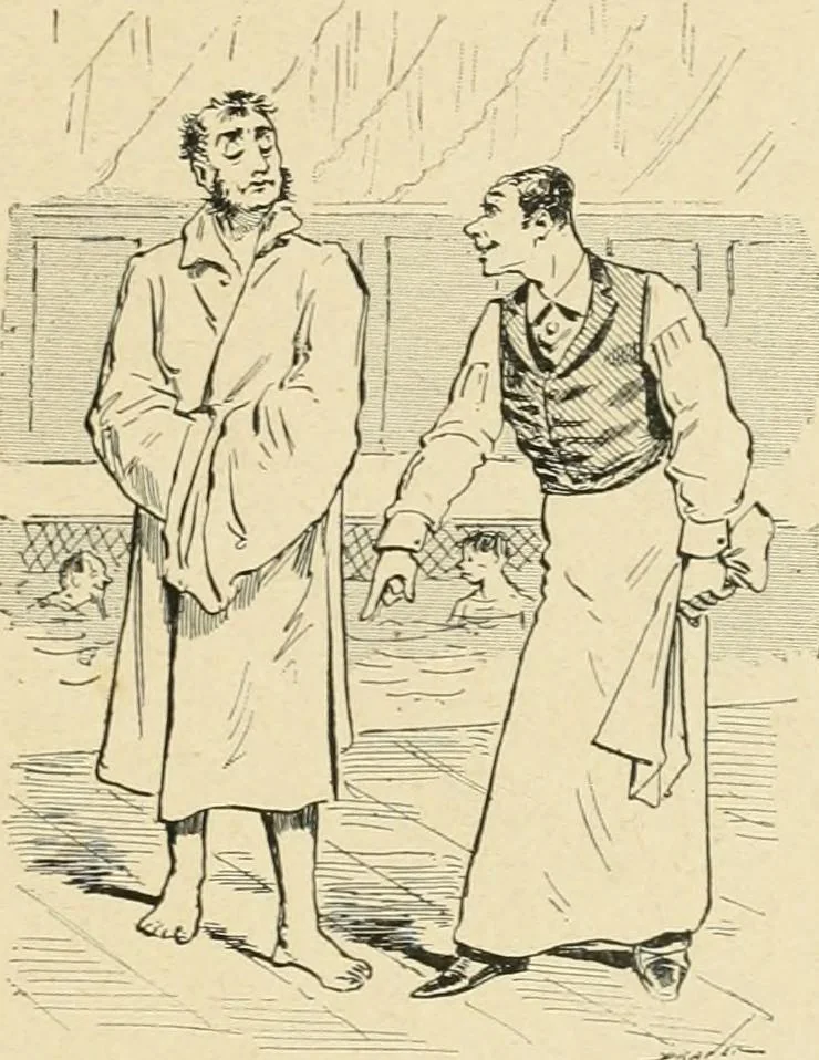 An illustration from La caricature et les caricaturistes ;, 1900, leaf 210