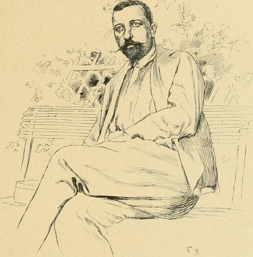 An illustration from La caricature et les caricaturistes ;, 1900, leaf 214