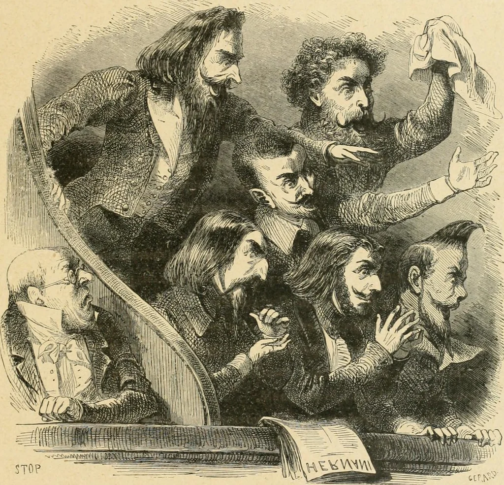 An illustration from La caricature et les caricaturistes ;, 1900, leaf 220