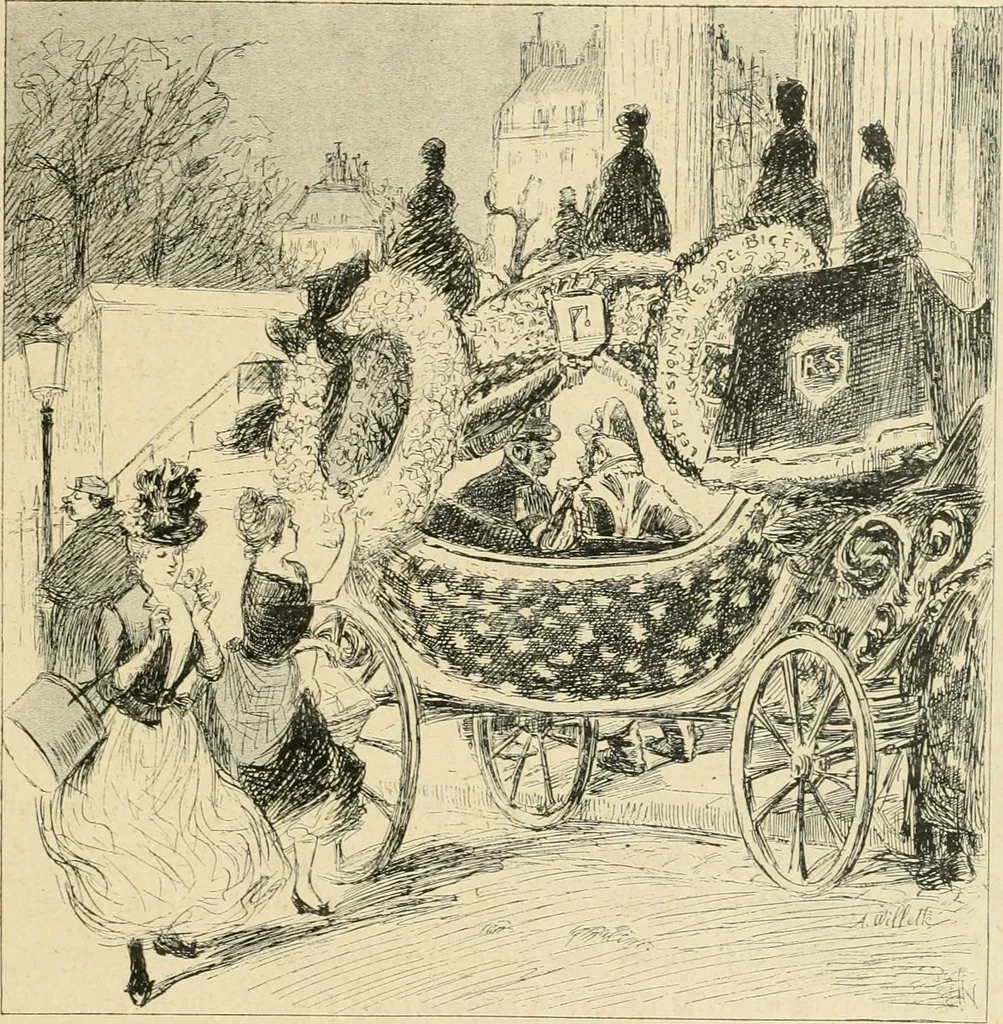 An illustration from La caricature et les caricaturistes ;, 1900, leaf 250