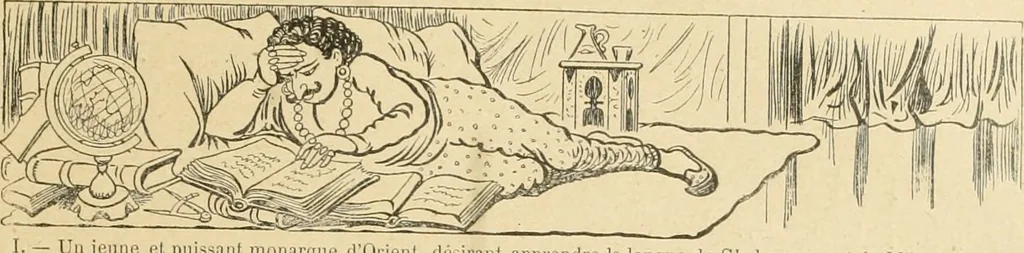 An illustration from La caricature et les caricaturistes ;, 1900, leaf 292