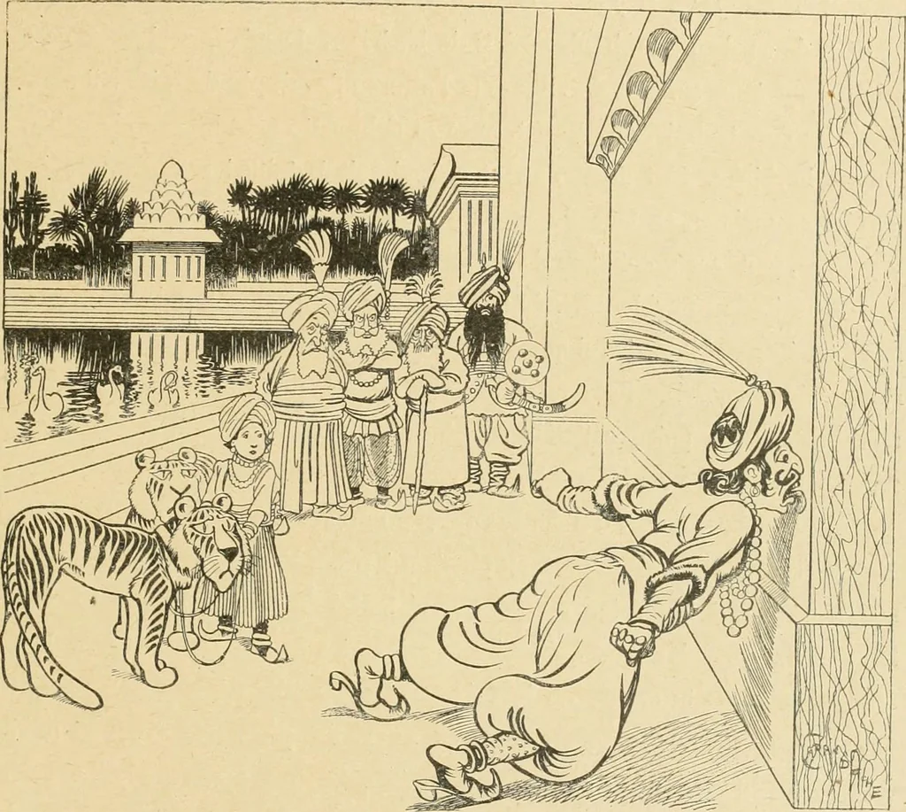An illustration from La caricature et les caricaturistes ;, 1900, leaf 292