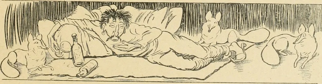 An illustration from La caricature et les caricaturistes ;, 1900, leaf 292