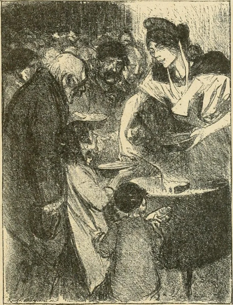 An illustration from La caricature et les caricaturistes ;, 1900, leaf 314