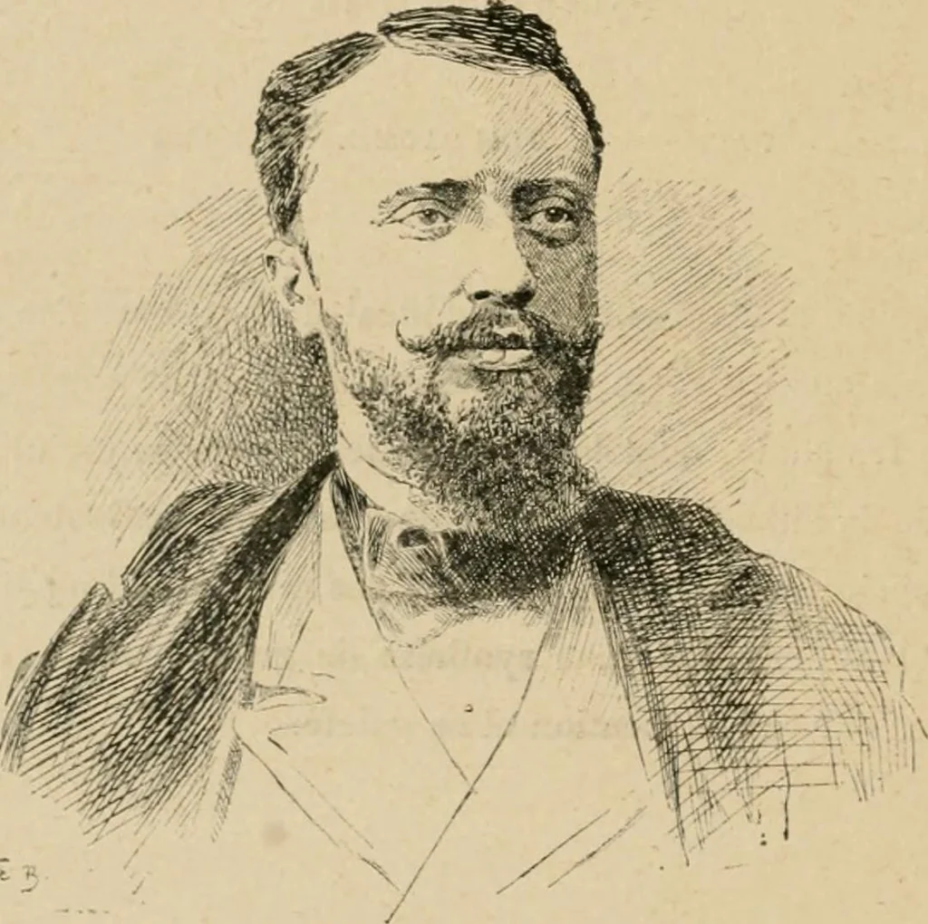 An illustration from La caricature et les caricaturistes ;, 1900, leaf 331
