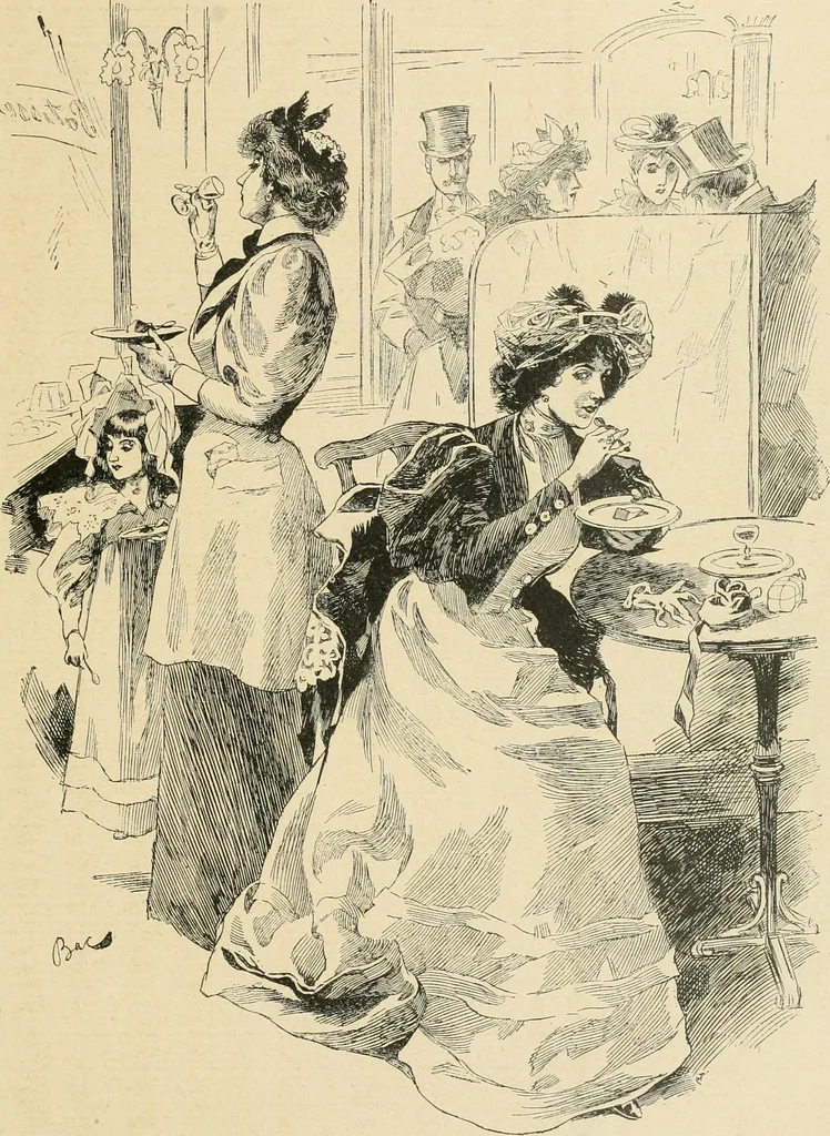 An illustration from La caricature et les caricaturistes ;, 1900, leaf 338