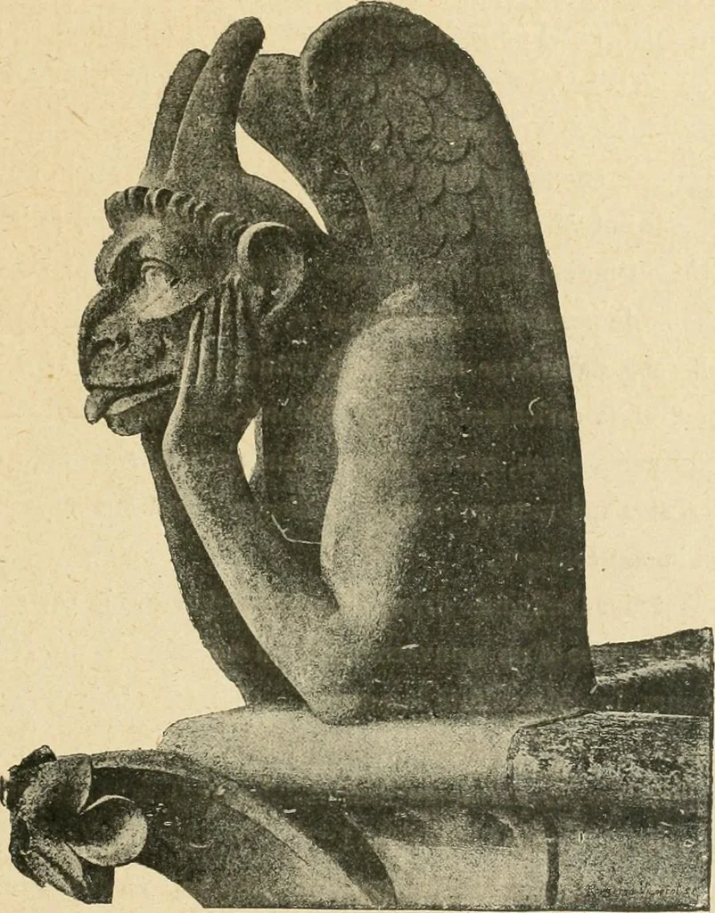 An illustration from La caricature et les caricaturistes ;, 1900, leaf 34