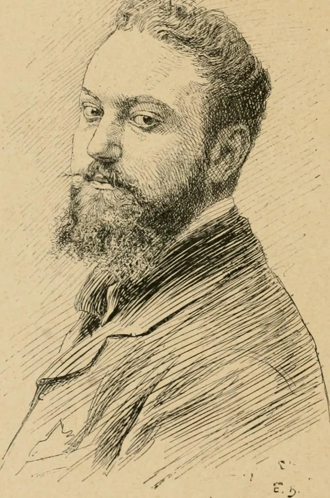 An illustration from La caricature et les caricaturistes ;, 1900, leaf 353