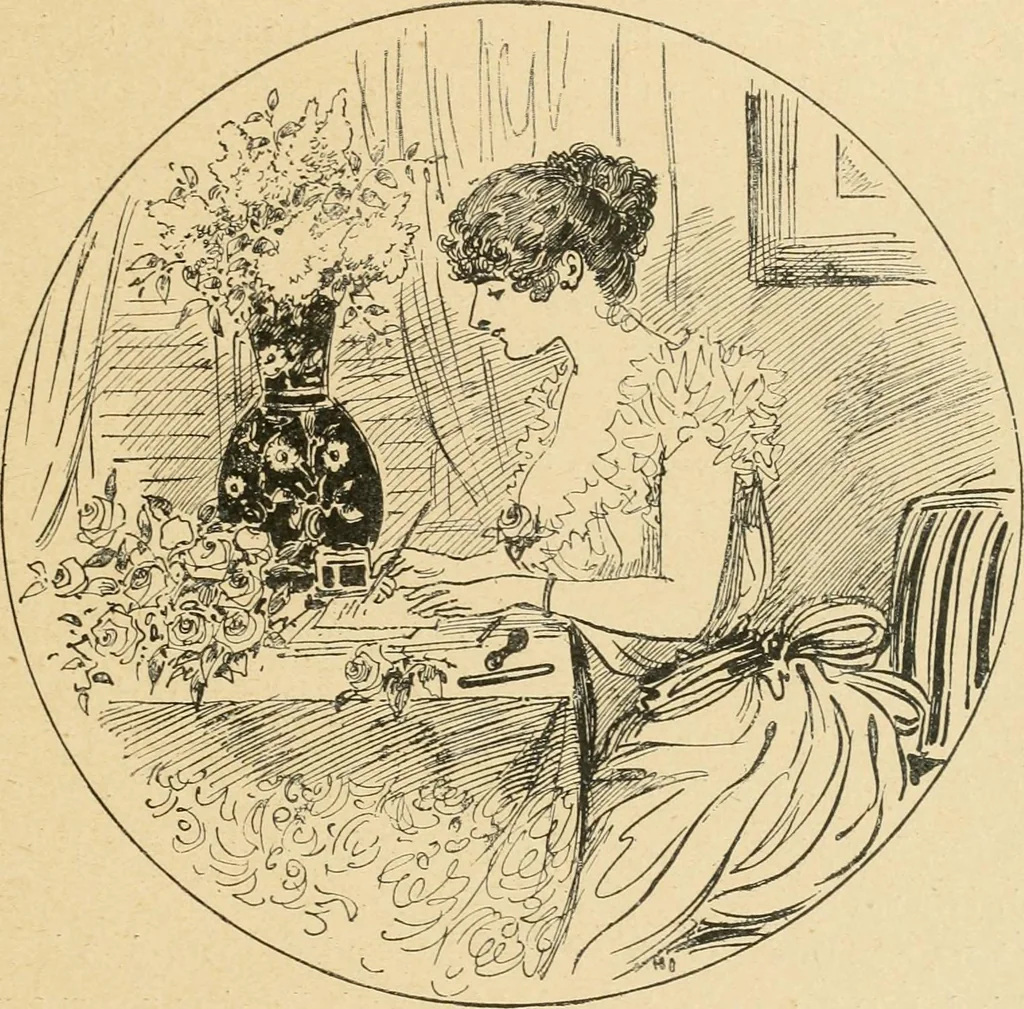 An illustration from La caricature et les caricaturistes ;, 1900, leaf 366