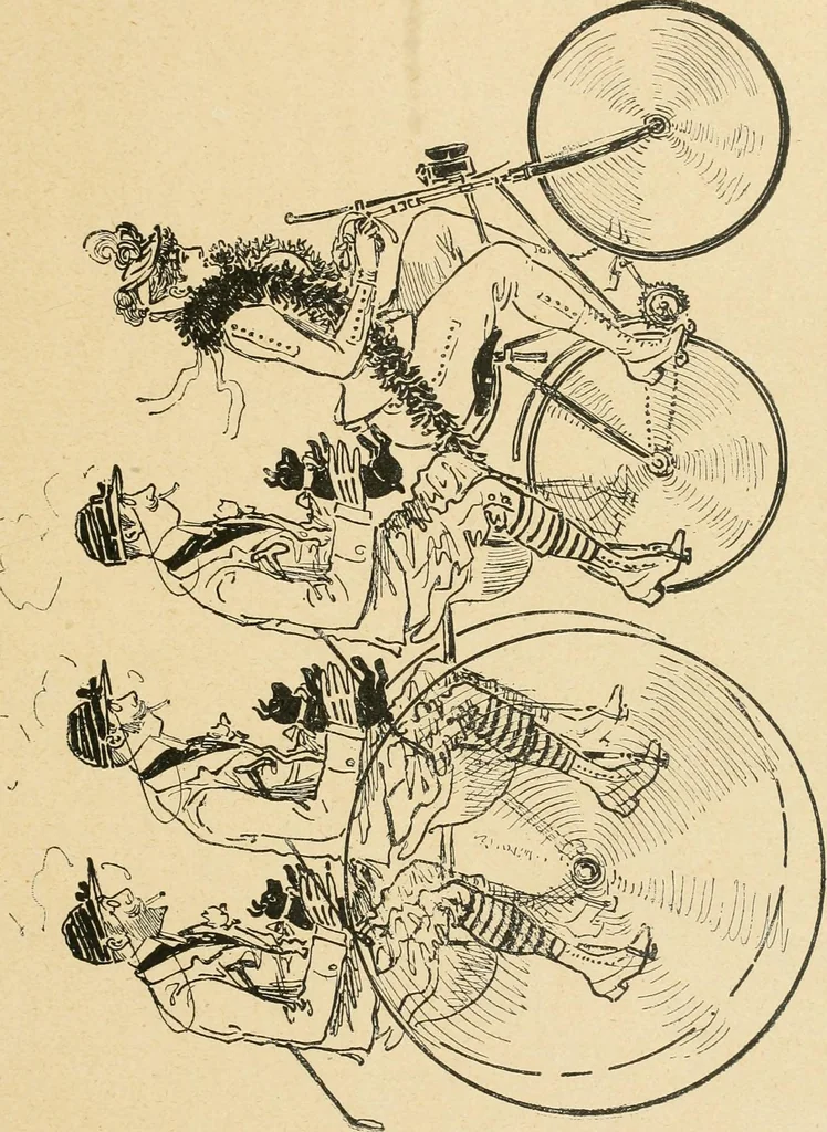 An illustration from La caricature et les caricaturistes ;, 1900, leaf 368