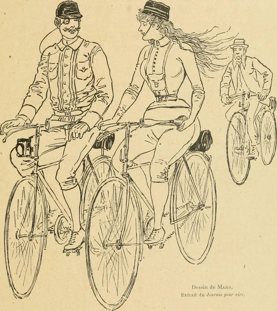 An illustration from La caricature et les caricaturistes ;, 1900, leaf 372