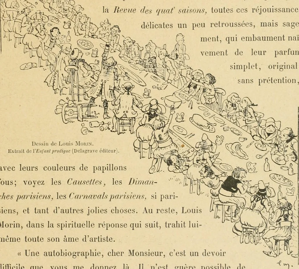 An illustration from La caricature et les caricaturistes ;, 1900, leaf 384