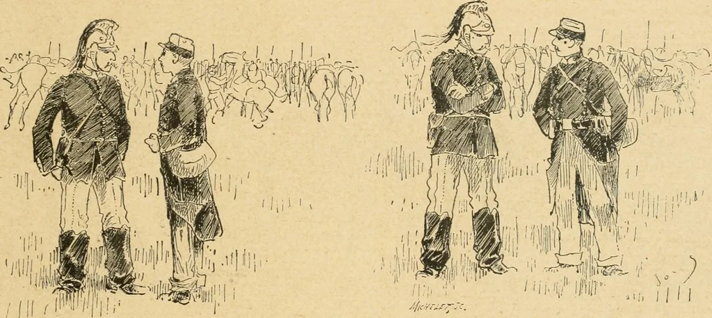 An illustration from La caricature et les caricaturistes ;, 1900, leaf 390