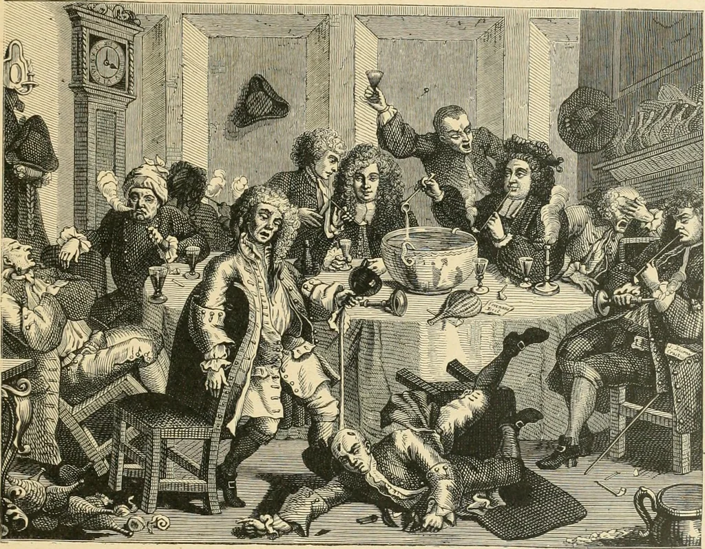 An illustration from La caricature et les caricaturistes ;, 1900, leaf 48