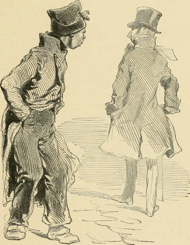 An illustration from La caricature et les caricaturistes ;, 1900, leaf 72