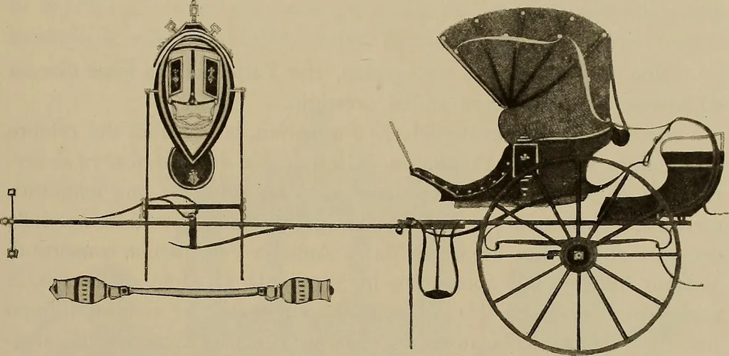 An illustration from La carrozza nella storia della locomozione, 1901, leaf 116