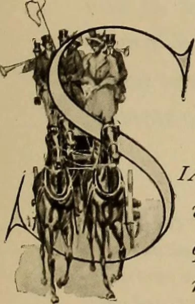 An illustration from La carrozza nella storia della locomozione, 1901, leaf 12