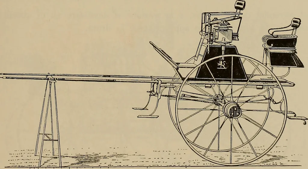 An illustration from La carrozza nella storia della locomozione, 1901, leaf 154