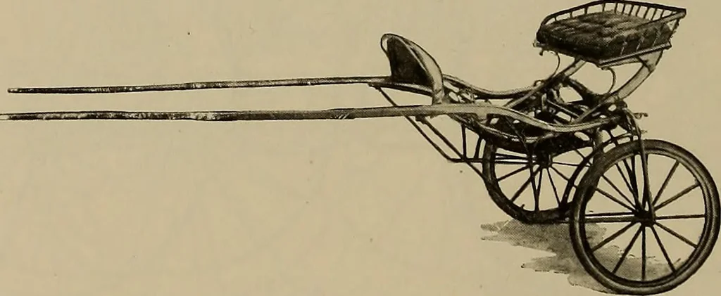 An illustration from La carrozza nella storia della locomozione, 1901, leaf 157