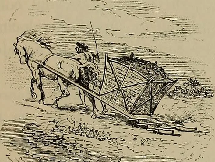An illustration from La carrozza nella storia della locomozione, 1901, leaf 18