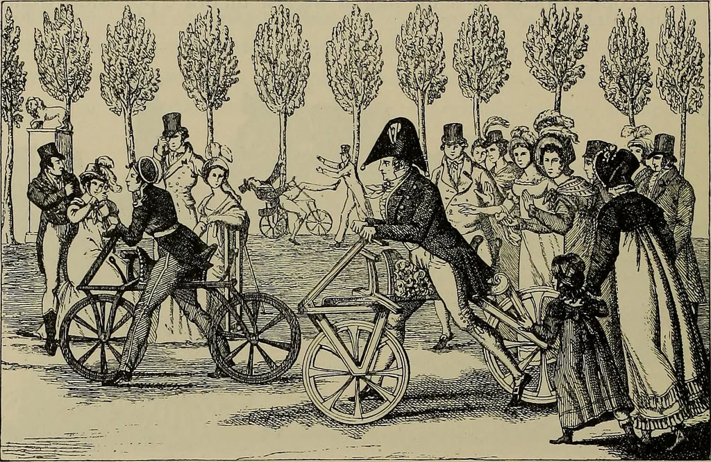An illustration from La carrozza nella storia della locomozione, 1901, leaf 209