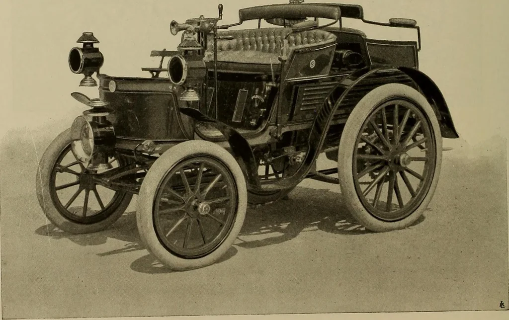 An illustration from La carrozza nella storia della locomozione, 1901, leaf 219
