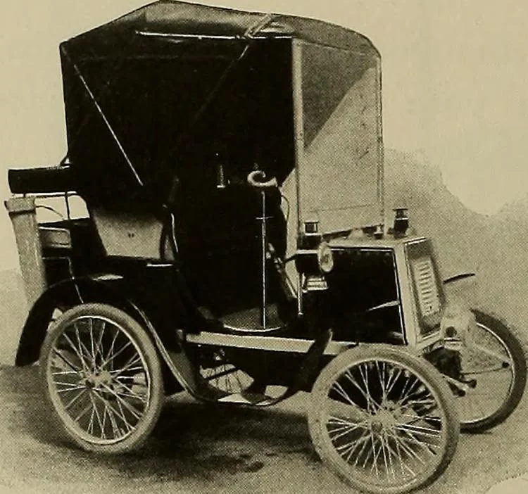 An illustration from La carrozza nella storia della locomozione, 1901, leaf 221