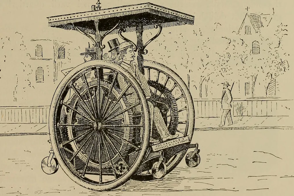 An illustration from La carrozza nella storia della locomozione, 1901, leaf 236