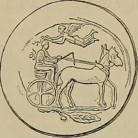 An illustration from La carrozza nella storia della locomozione, 1901, leaf 24