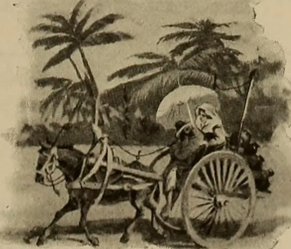 An illustration from La carrozza nella storia della locomozione, 1901, leaf 260