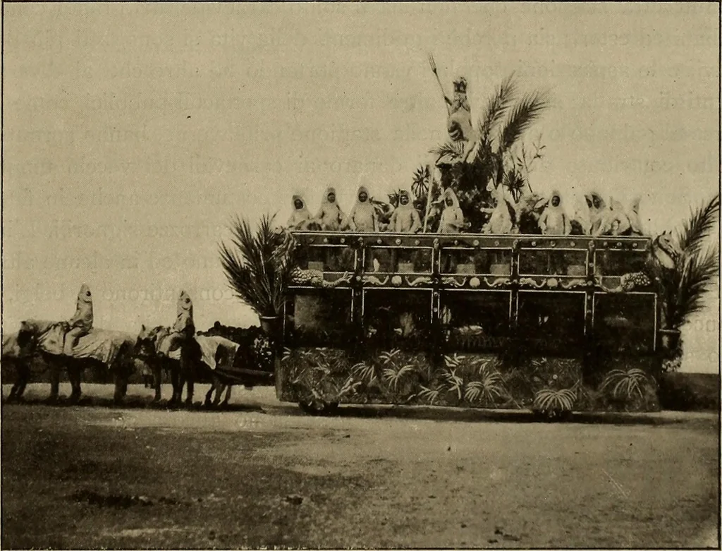An illustration from La carrozza nella storia della locomozione, 1901, leaf 268
