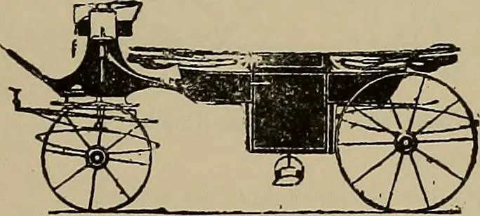 An illustration from La carrozza nella storia della locomozione, 1901, leaf 270