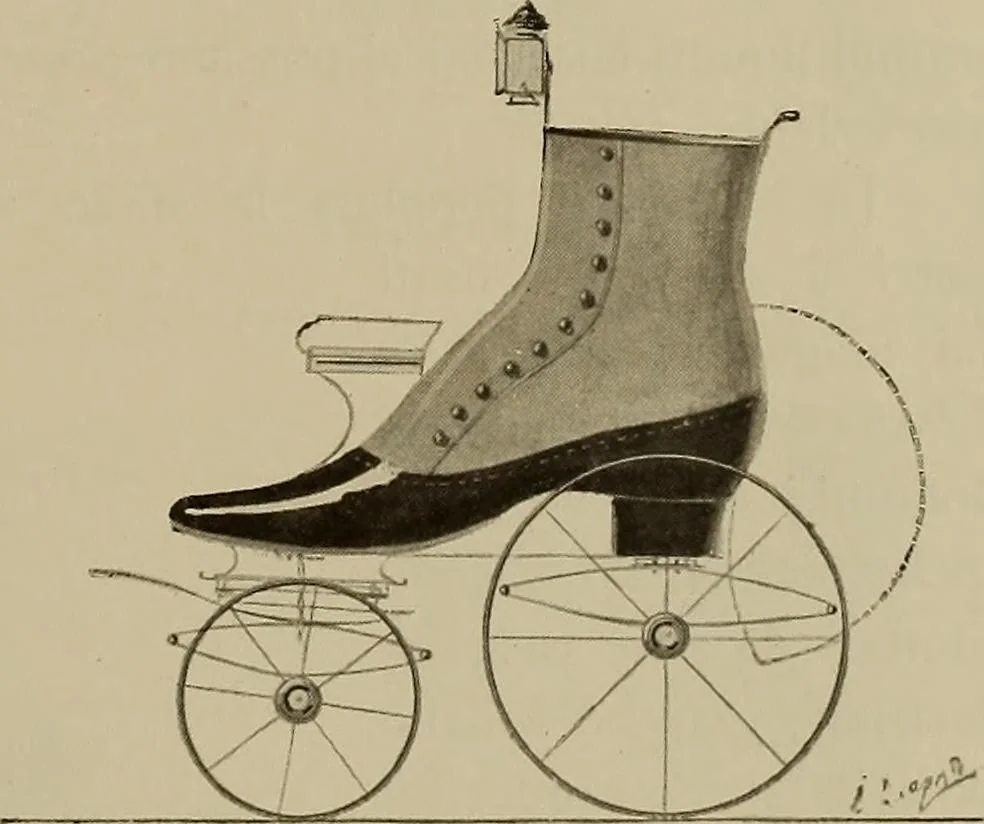 An illustration from La carrozza nella storia della locomozione, 1901, leaf 274