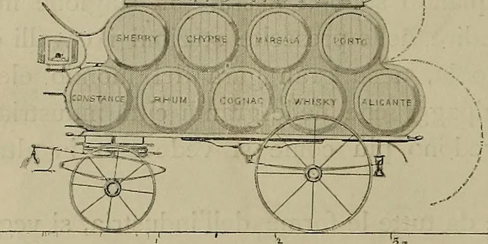 An illustration from La carrozza nella storia della locomozione, 1901, leaf 275