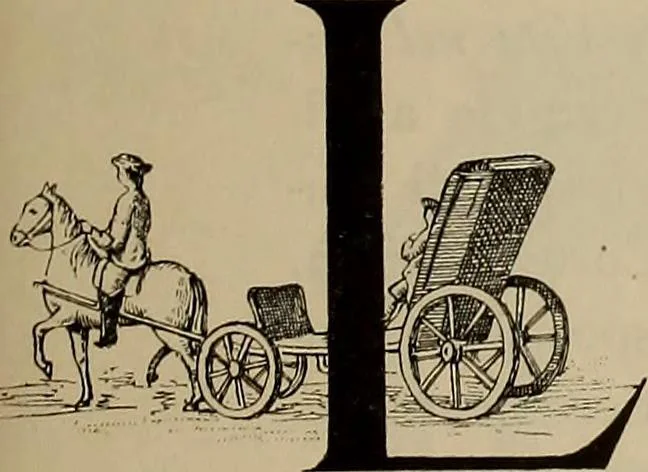 An illustration from La carrozza nella storia della locomozione, 1901, leaf 32