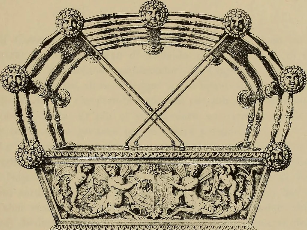 An illustration from La carrozza nella storia della locomozione, 1901, leaf 36