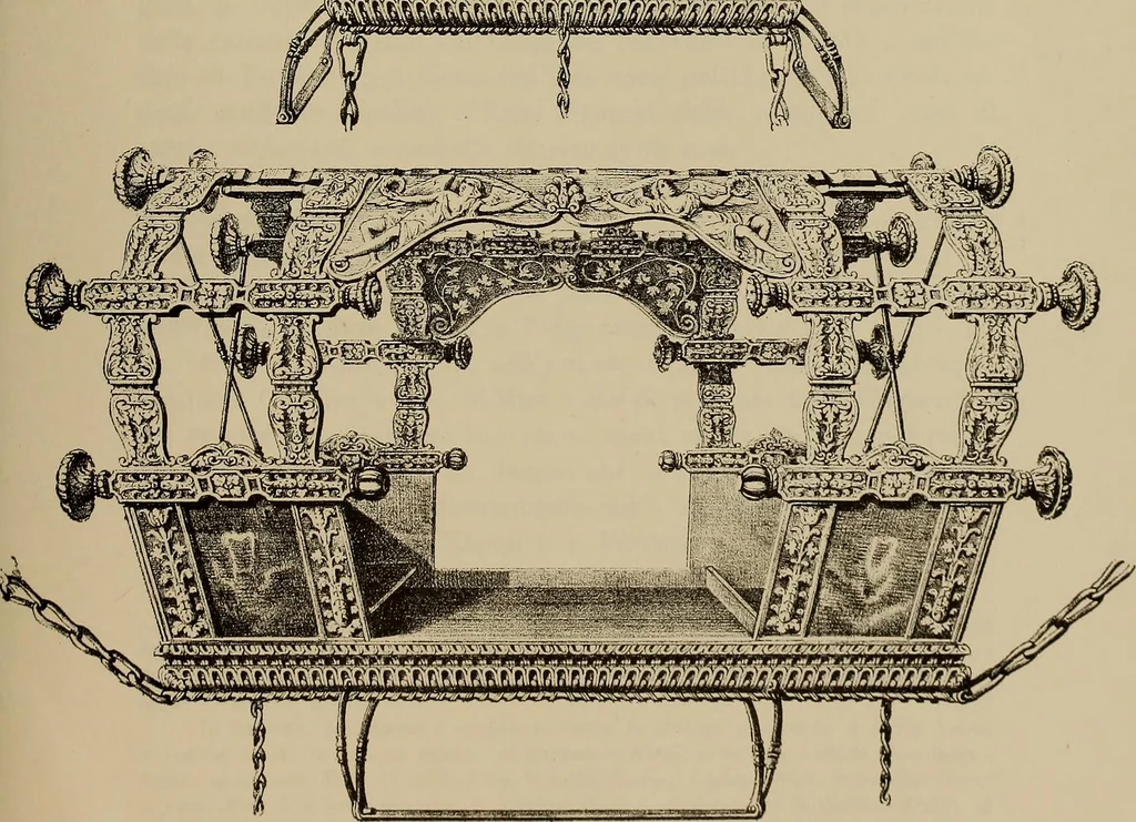 An illustration from La carrozza nella storia della locomozione, 1901, leaf 36