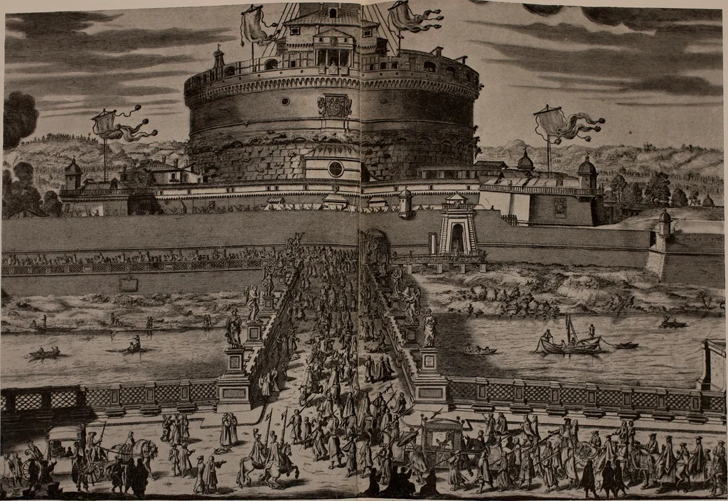 An illustration from La carrozza nella storia della locomozione, 1901, leaf 48