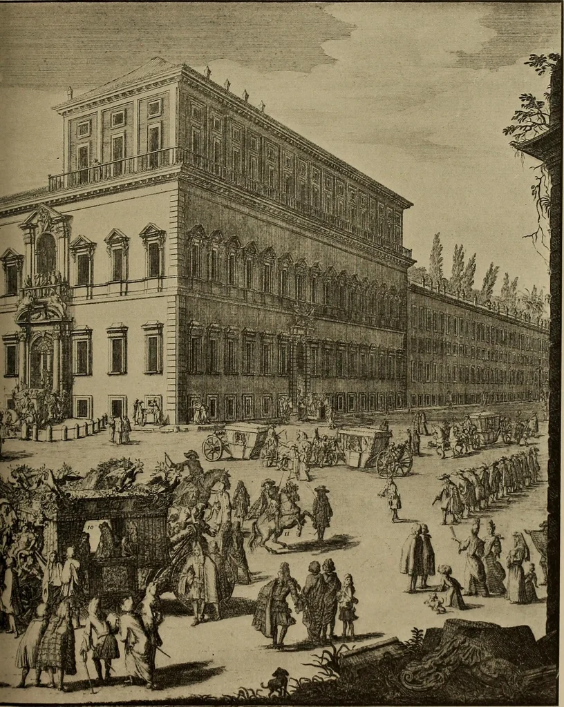 An illustration from La carrozza nella storia della locomozione, 1901, leaf 56