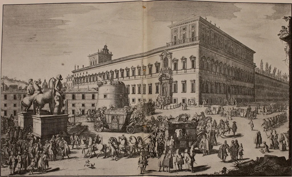 An illustration from La carrozza nella storia della locomozione, 1901, leaf 58