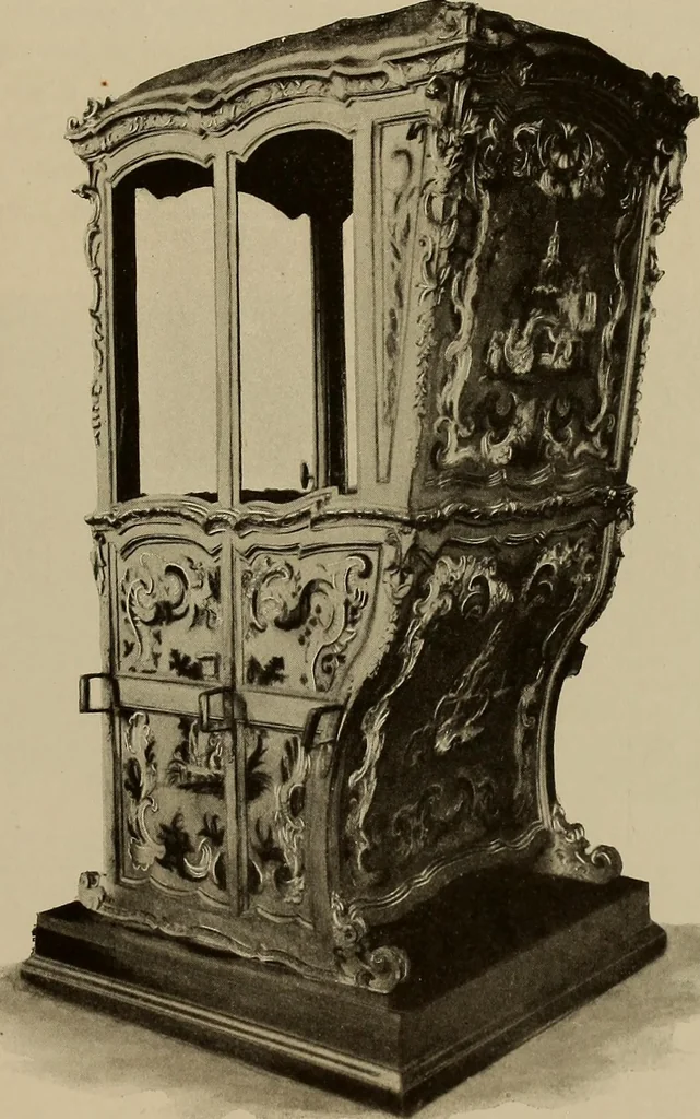 An illustration from La carrozza nella storia della locomozione, 1901, leaf 76