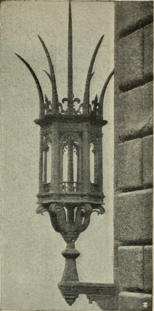 An illustration from La casa fiorentina e i suoi arredi nei secoli XIV e XV, 1908, leaf 108