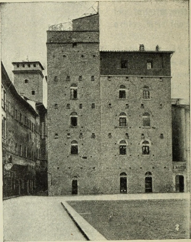 An illustration from La casa fiorentina e i suoi arredi nei secoli XIV e XV, 1908, leaf 109