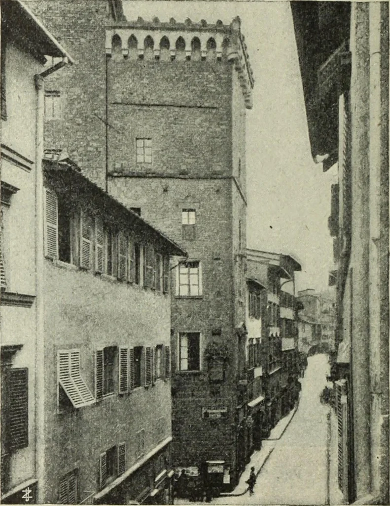 An illustration from La casa fiorentina e i suoi arredi nei secoli XIV e XV, 1908, leaf 111
