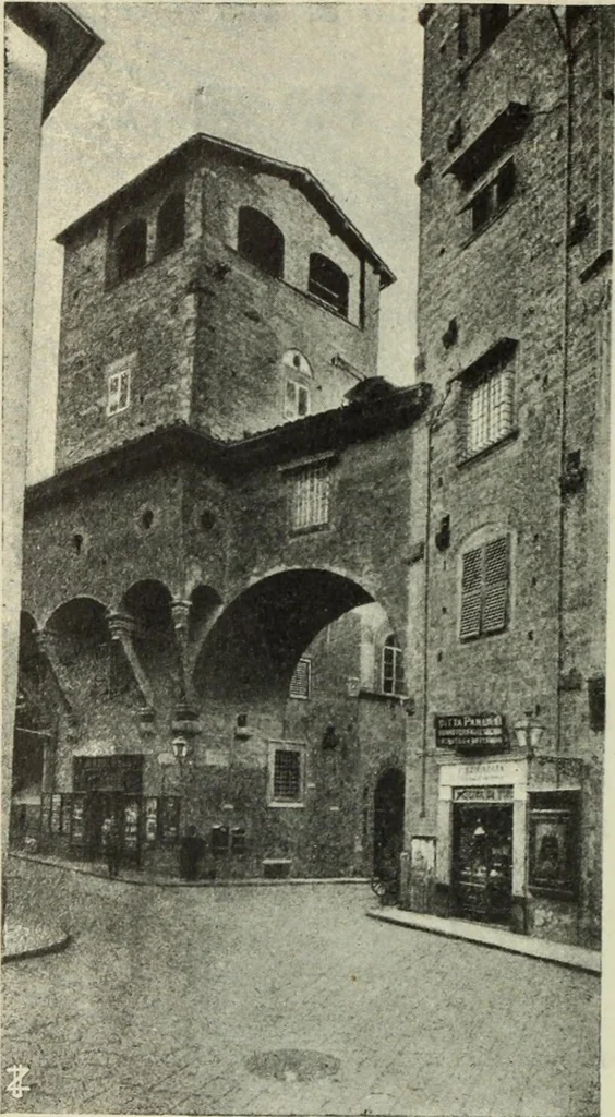 An illustration from La casa fiorentina e i suoi arredi nei secoli XIV e XV, 1908, leaf 113