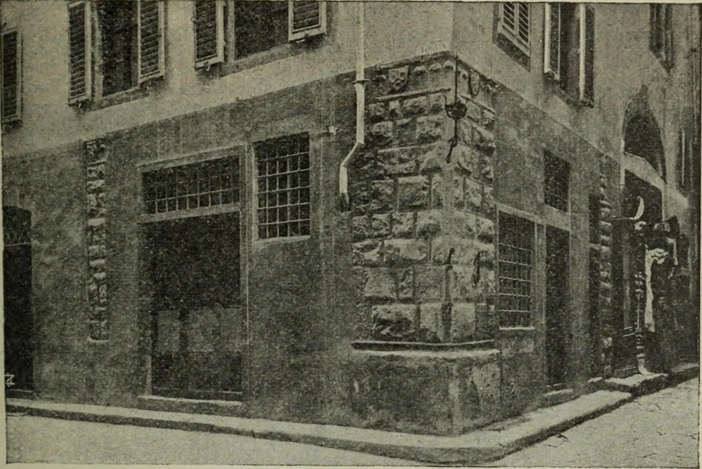 An illustration from La casa fiorentina e i suoi arredi nei secoli XIV e XV, 1908, leaf 114