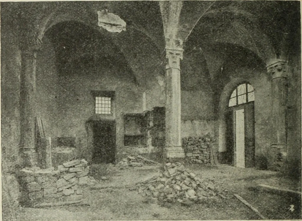 An illustration from La casa fiorentina e i suoi arredi nei secoli XIV e XV, 1908, leaf 115
