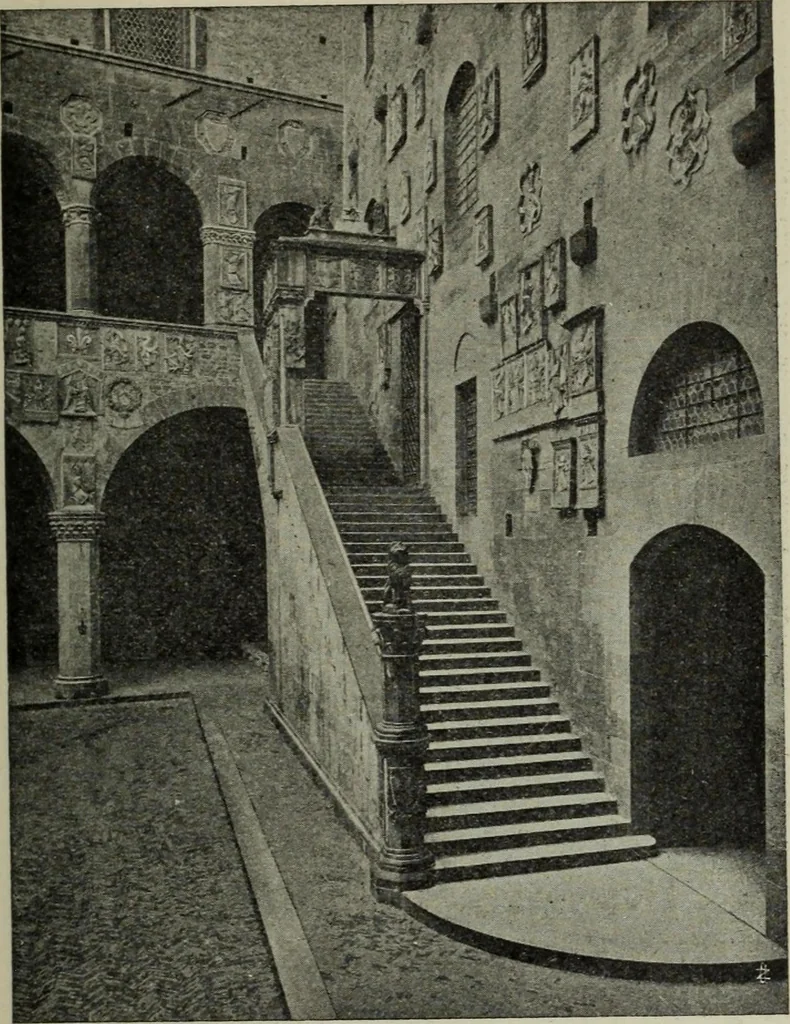 An illustration from La casa fiorentina e i suoi arredi nei secoli XIV e XV, 1908, leaf 118