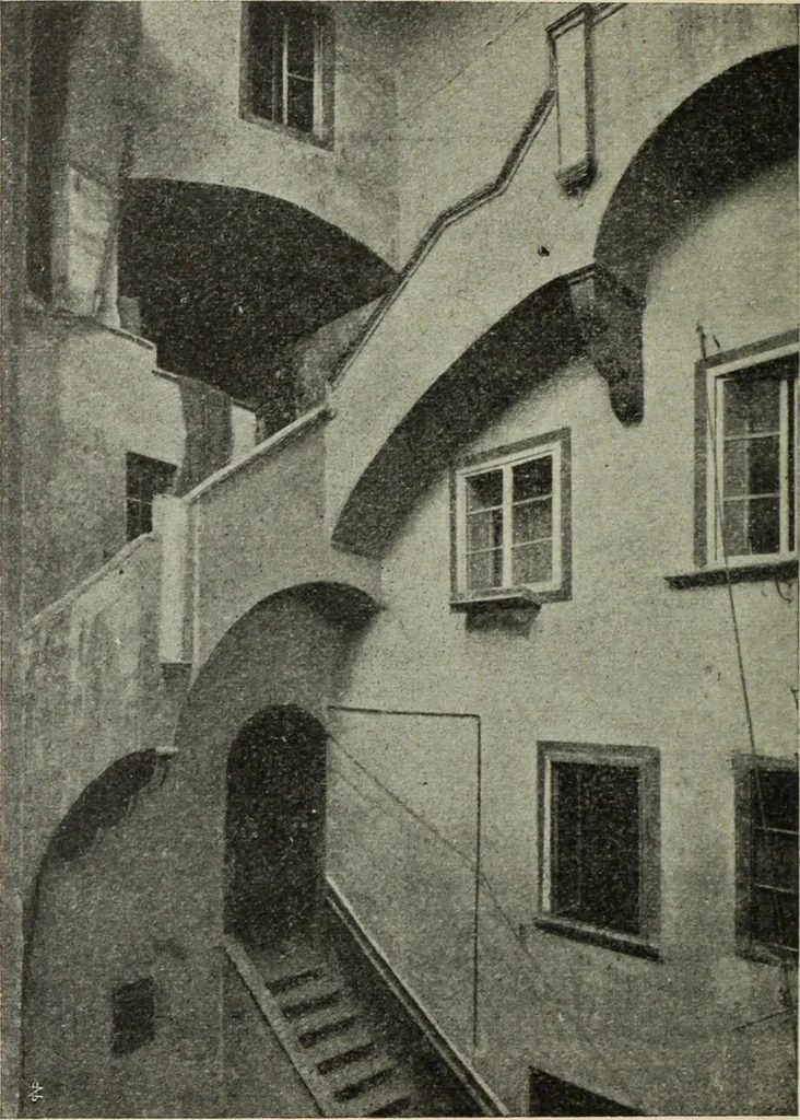 An illustration from La casa fiorentina e i suoi arredi nei secoli XIV e XV, 1908, leaf 119
